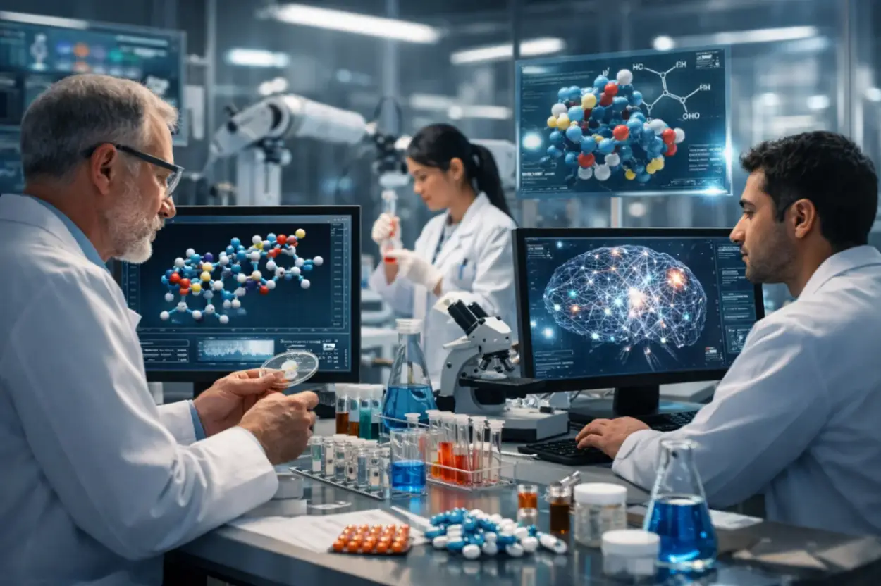 AI в фармацевтике и разработке лекарств